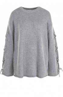Вязаный пуловер с декоративной отделкой See by Chloé