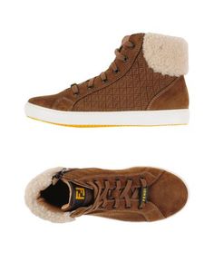 Высокие кеды и кроссовки Fendi