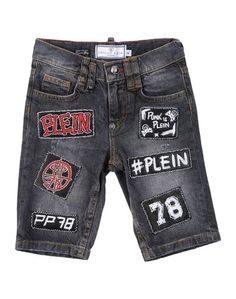 Джинсовые бермуды Philipp Plein