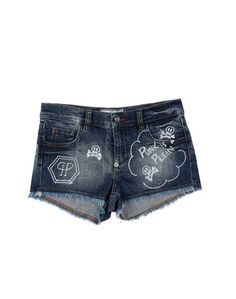 Джинсовые шорты Philipp Plein