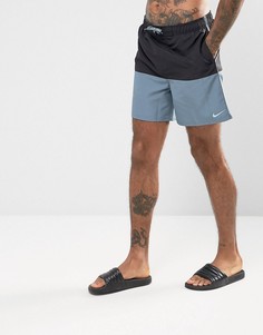 Черные короткие шорты для плавания Nike NESS7427001 - Черный
