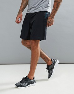 Черные эластичные шорты Saucony Running Runlife - Черный