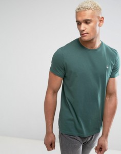 Зеленая базовая футболка Jack Wills Sandleford - Зеленый