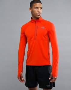 Оранжевый топ на молнии The North Face Mountain Athletics Impulse - Оранжевый