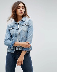 Состаренная джинсовая куртка Tommy Hilfiger Denim - Синий