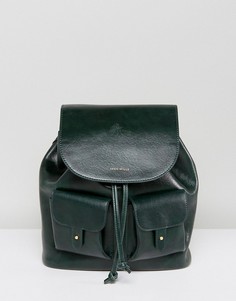 Маленький рюкзак из искусственной кожи с карманами Jack Wills - Зеленый