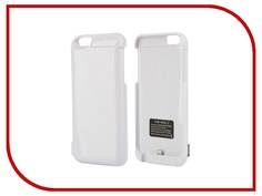 Аксессуар Чехол-аккумулятор Aksberry 6GA-2 7000 mAh для iPhone 6 White