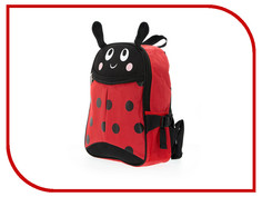 Рюкзак 3D Bags Божья коровка Black-Red 3DHM266