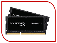 Модуль памяти Kingston HyperX Impact DDR3L SO-DIMM 2133MHz PC3-17000 - 8Gb KIT (2x4Gb) HX321LS11IB2K2/8