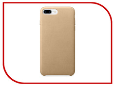 Аксессуар Чехол APPLE iPhone 7 Plus Leather Case Tan MMYL2ZM/A