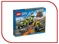 Конструктор Lego City Volcano Explorers База исследователей вулканов 60124