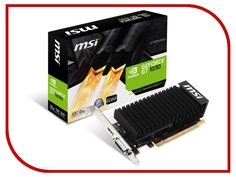 Видеокарта MSI GeForce GT 1030 1265Mhz PCI-E 3.0 2048Mb 6008Mhz 64 bit DVI HDMI HDCP GT 1030 2GH LP OCV1