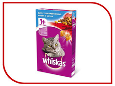 Корм Whiskas Подушечки говядина 350g для стерилизованных кошек 10161202/10139173