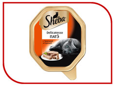 Корм Sheba Delicatesso Патэ Теленок/Курица 85g 10169414