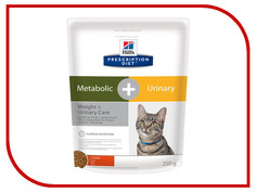 Корм Hills Metabolic + Urinary Диета для коррекции веса + Урология 250g для кошек 10042