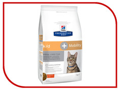 Корм Hills K/D + MOB Полноценный Диетический рацион при заболеваний почек + Суставы 2kg для кошек 10748