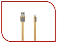 Аксессуар Remax USB Type-C Platinum RC-044a 1m Yellow 64873