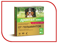 Витамины Bayer GL Дронтал плюс для собак на 35kg 01.06.2021 85239546