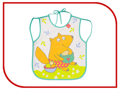 Нагрудный фартук Happy Baby Bib With Hangers Fox Mint 16011