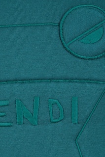Хлопковый свитшот Fendi Children