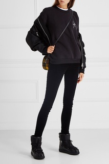 Комбинированные ботинки New Fanny Moncler