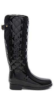 Резиновые сапоги refined gloss quilt - Hunter