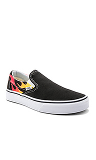 Кроссовки slip-on flames - Vans