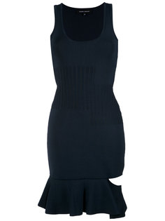 ruffled knit dress Gloria Coelho