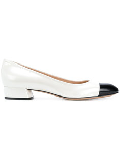 colour block pumps Casadei