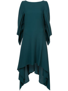 open sleeve curved hem dress Sies Marjan