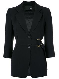 belted blazer Nk