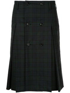 Double Buttoned Kilt Comme Des Garçons