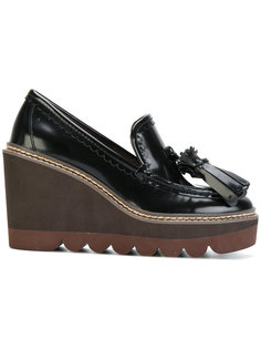 wedge tasseled loafers See By Chloé