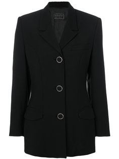 single breasted jacket Versace Vintage