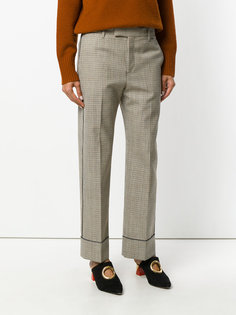 брюки в ломаную клетку The Gigi