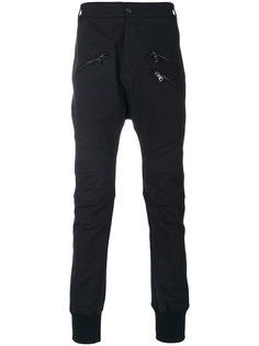 zipped panelled trousers Pierre Balmain