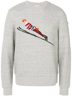 толстовка с вышивкой Moncler