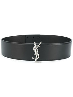 ремень с монограммой Saint Laurent