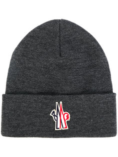 embroidered logo beanie  Moncler Grenoble