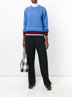 джемпер с контрастной отделкой Calvin Klein 205W39nyc