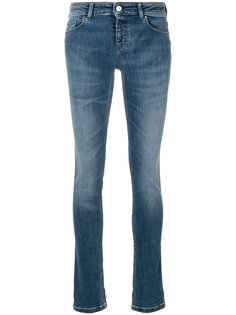 джинсы скинни с заниженной талией  Emporio Armani
