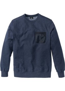 Свитшот Regular Fit (темно-синий) Bonprix