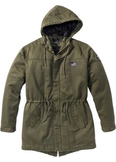 Куртка-парка Regular Fit (темно-оливковый) Bonprix