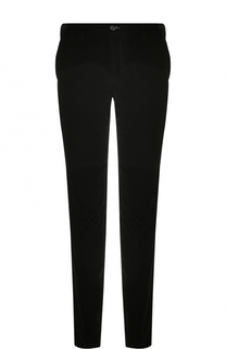 Брюки из вискозы прямого кроя Giorgio Armani