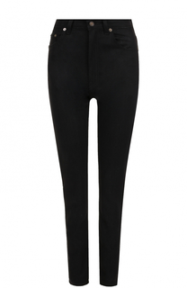 Однотонные джинсы прямого кроя Saint Laurent