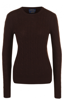 Кашемировый пуловер фактурной вязки Polo Ralph Lauren