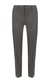 Укороченные шерстяные брюки со стрелками Polo Ralph Lauren