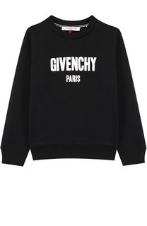 Хлопковый свитшот с принтом Givenchy