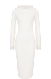 Шерстяное облегающее платье Cruciani