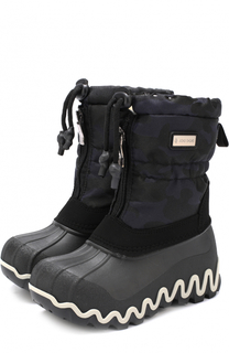 Резиновые сапоги со вставкой из текстиля Jog Dog